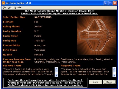 MB Solar Zodiac