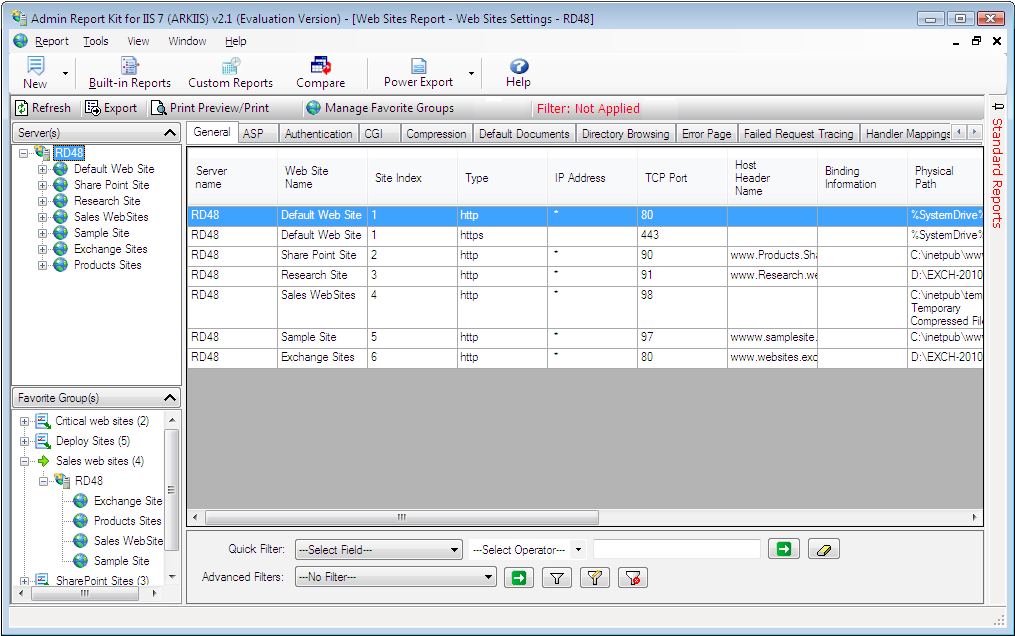 Admin Report Kit